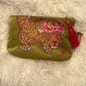 Velvet Zip Pouch